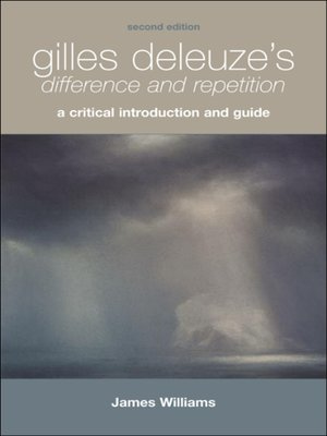 cover image of Gilles Deleuze's Difference and Repetition